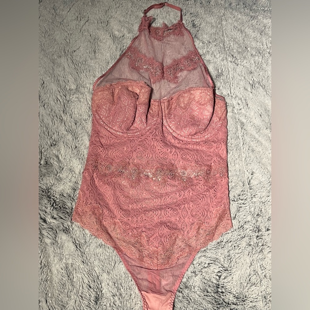 Halter Victoria’s Secret lingerie teddy